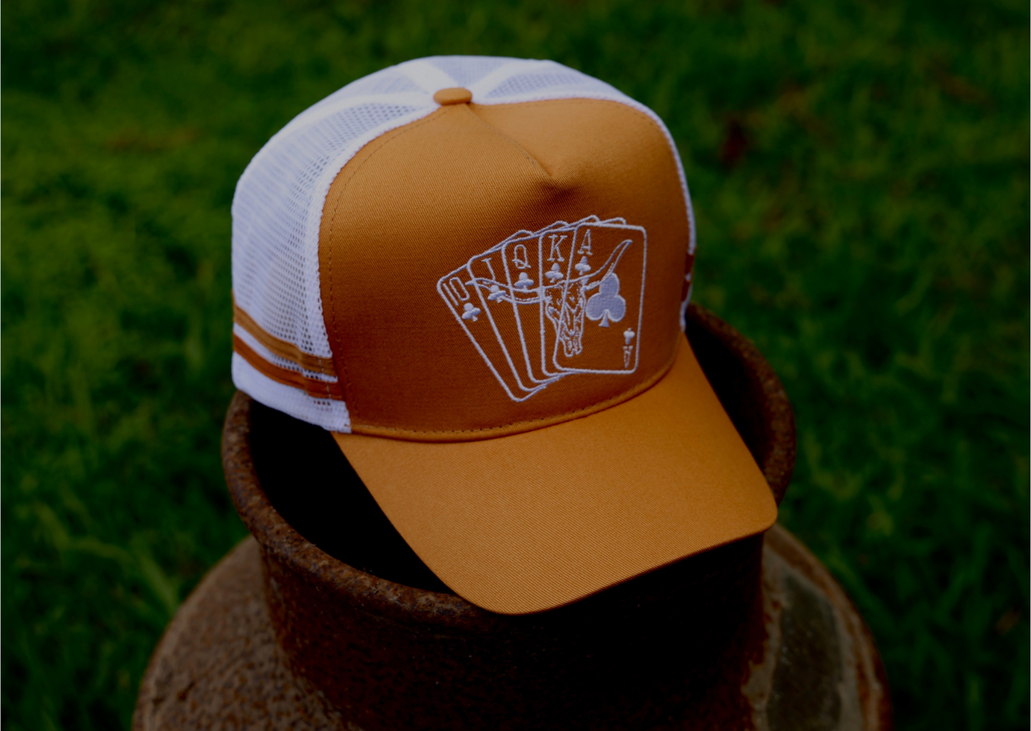 Cards of Bull Trucker Cap