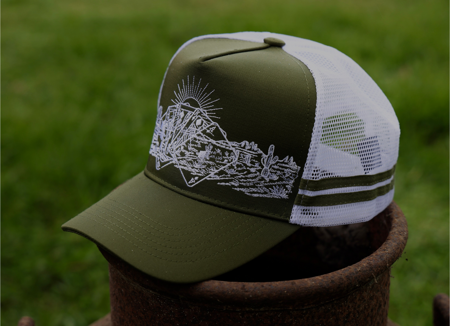 Cards of Cactus Trucker Cap