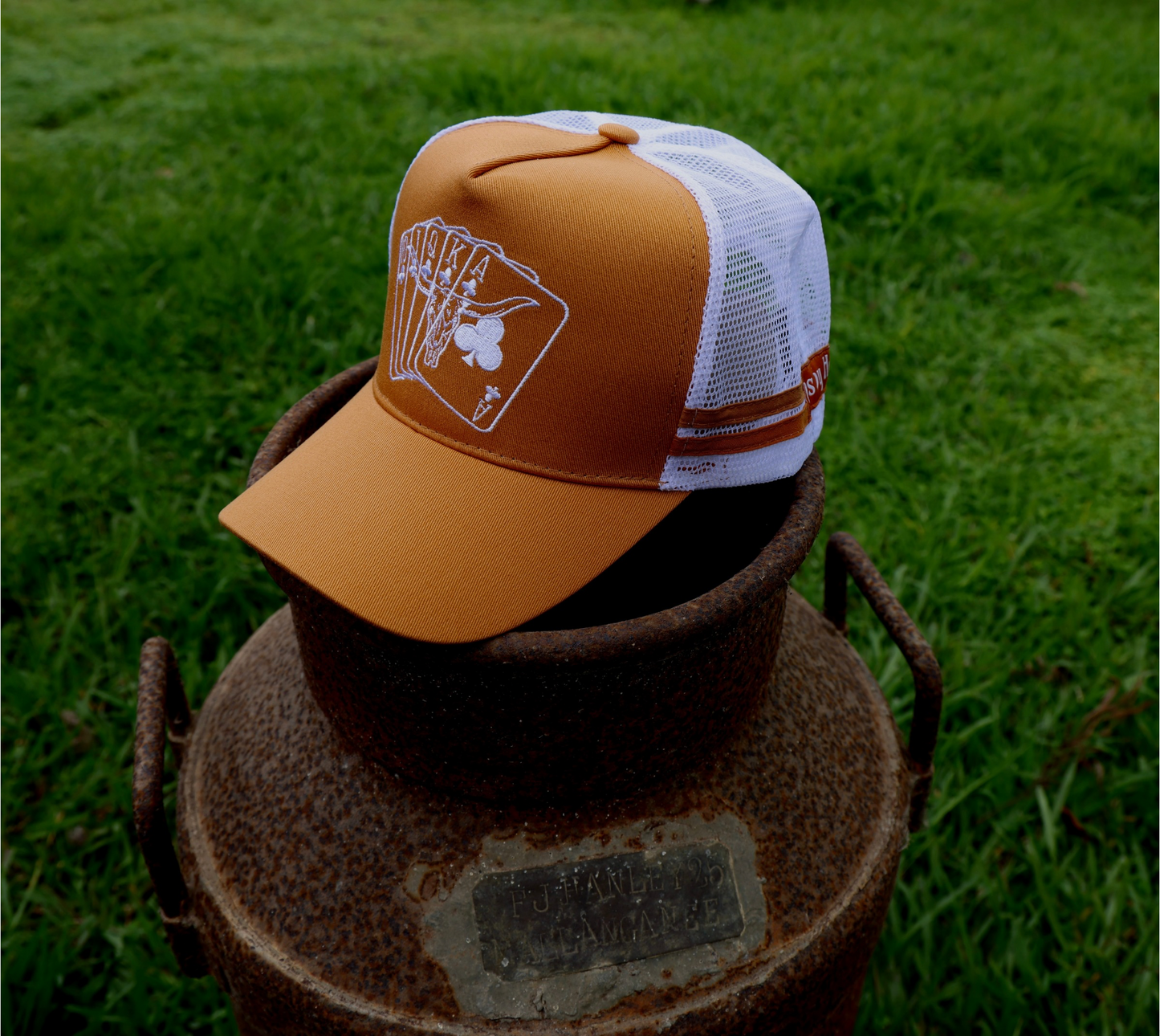 Cards of Bull Trucker Cap