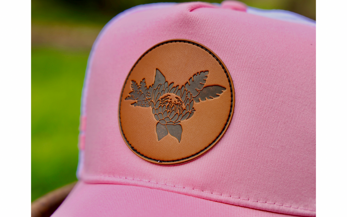 King Protea Flower Trucker Cap